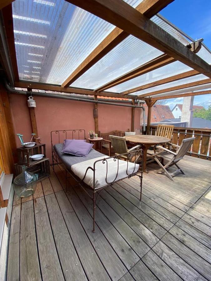 Cafe Einzigartig Apartman Rothenburg ob der Tauber Kültér fotó